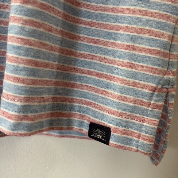 Faherty - the movement polo Multicolor Striped Polo Shirt - men’s XXL - Picture 3 of 6